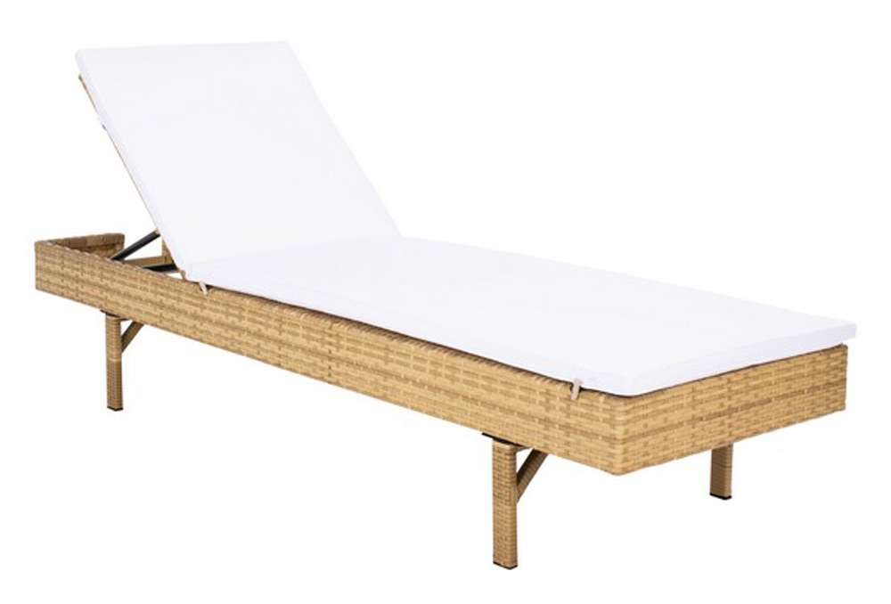 Safavieh - Cam Sunlounger - Natural - White - PAT7501D veiw 3