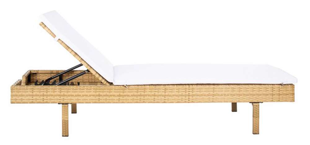 Safavieh - Cam Sunlounger - Natural - White - PAT7501D veiw 4