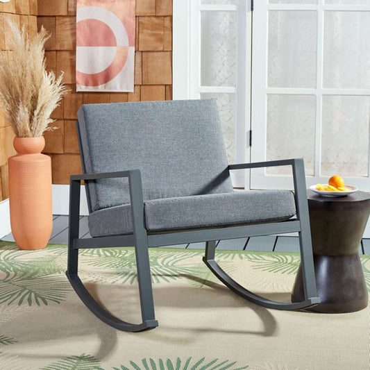 Safavieh - Cantor Rocking Chair - Grey - Grey - PAT7727A veiw 2