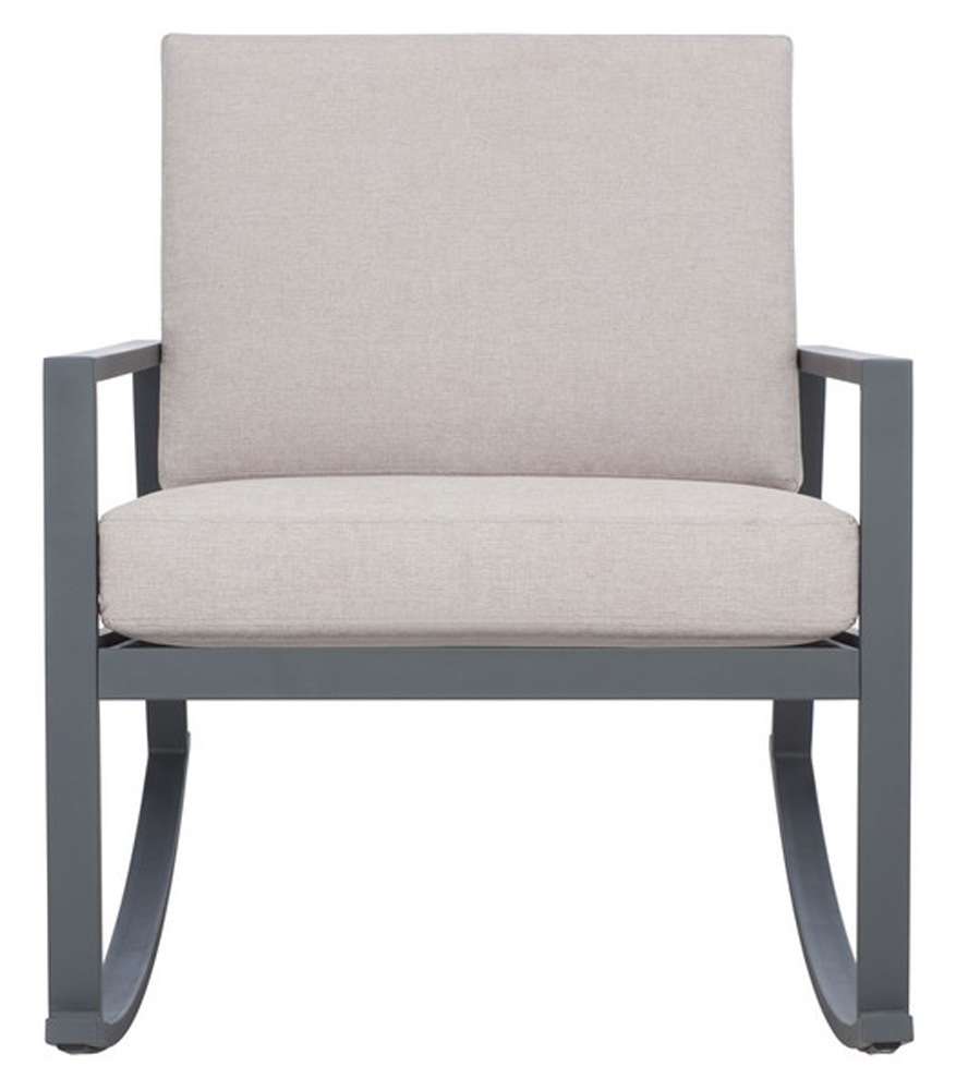 Safavieh - Cantor Rocking Chair - Grey - Light Grey - PAT7727B veiw 1