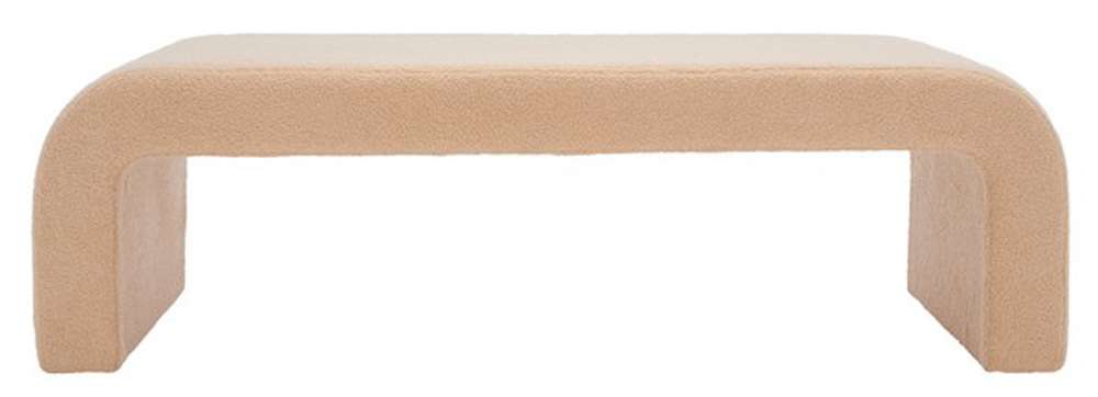 Safavieh - Caralynn Upholstered Bench - Tan - SFV5027D veiw 1