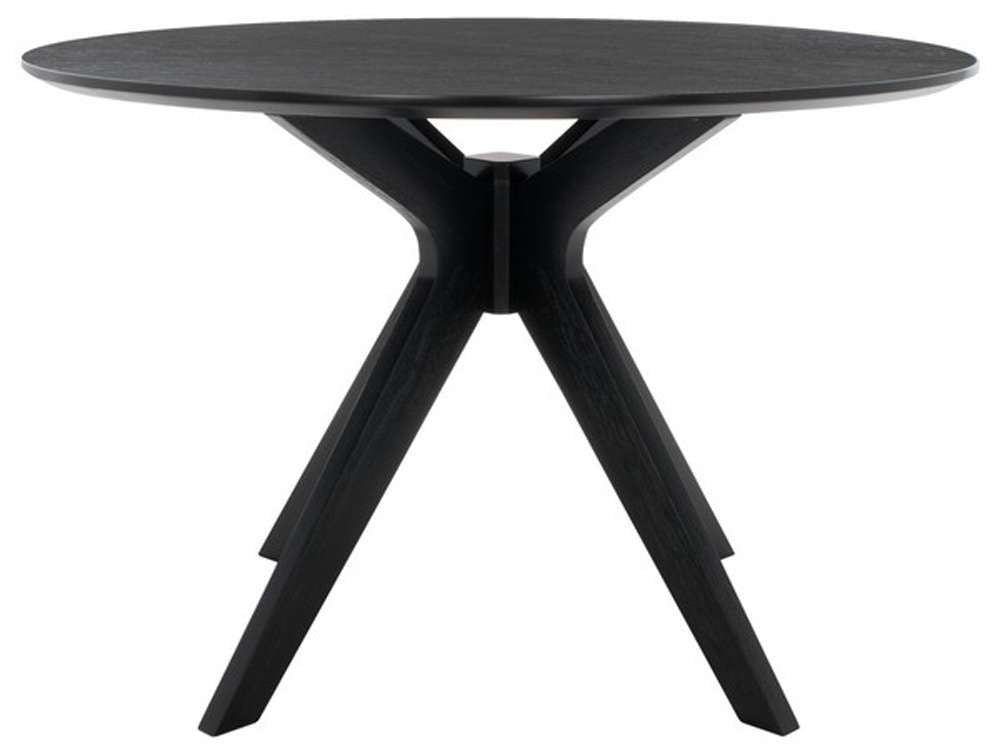 Safavieh - Carolee 46in Round Dining Table - Black - SFV2134B veiw 1