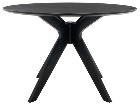 Safavieh - Carolee 46in Round Dining Table - Black - SFV2134B veiw 1