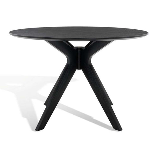 Safavieh - Carolee 46in Round Dining Table - Black - SFV2134B veiw 2