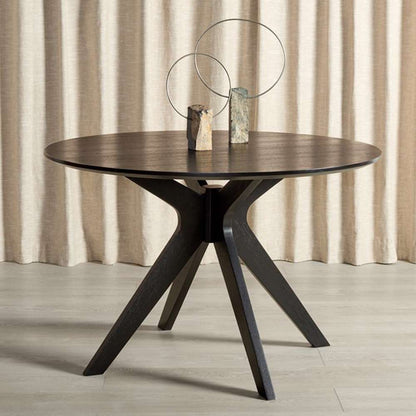 Safavieh - Carolee 46in Round Dining Table - Black - SFV2134B veiw 3