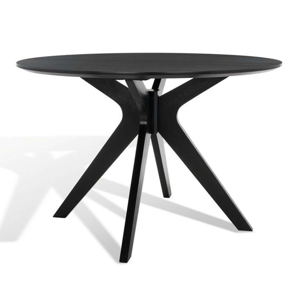 Safavieh - Carolee 46in Round Dining Table - Black - SFV2134B veiw 4