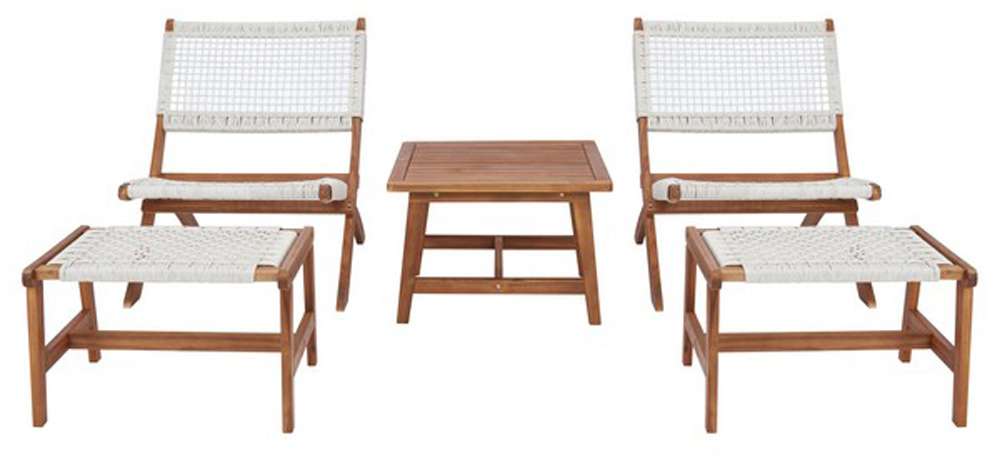 Safavieh - Casella Living Set - Natural - White - PAT7077D veiw 1