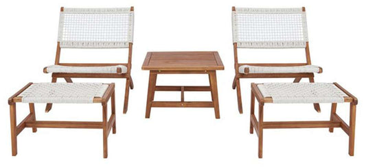 Safavieh - Casella Living Set - Natural - White - PAT7077D veiw 1