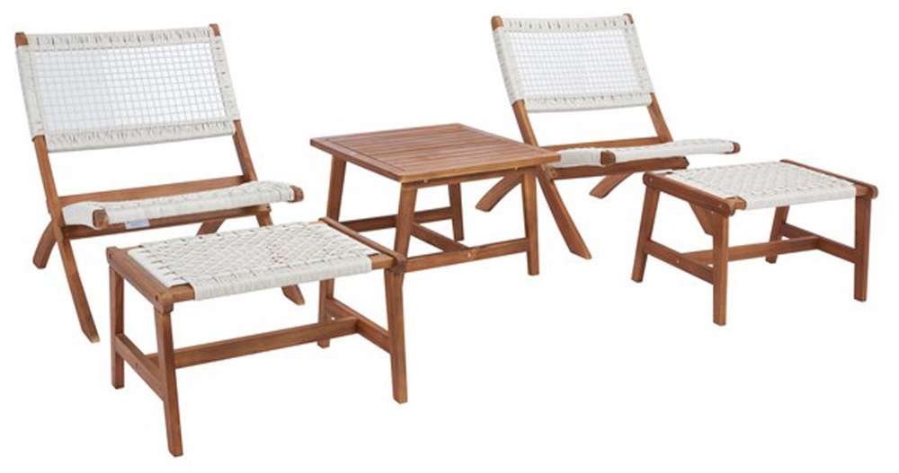 Safavieh - Casella Living Set - Natural - White - PAT7077D veiw 3
