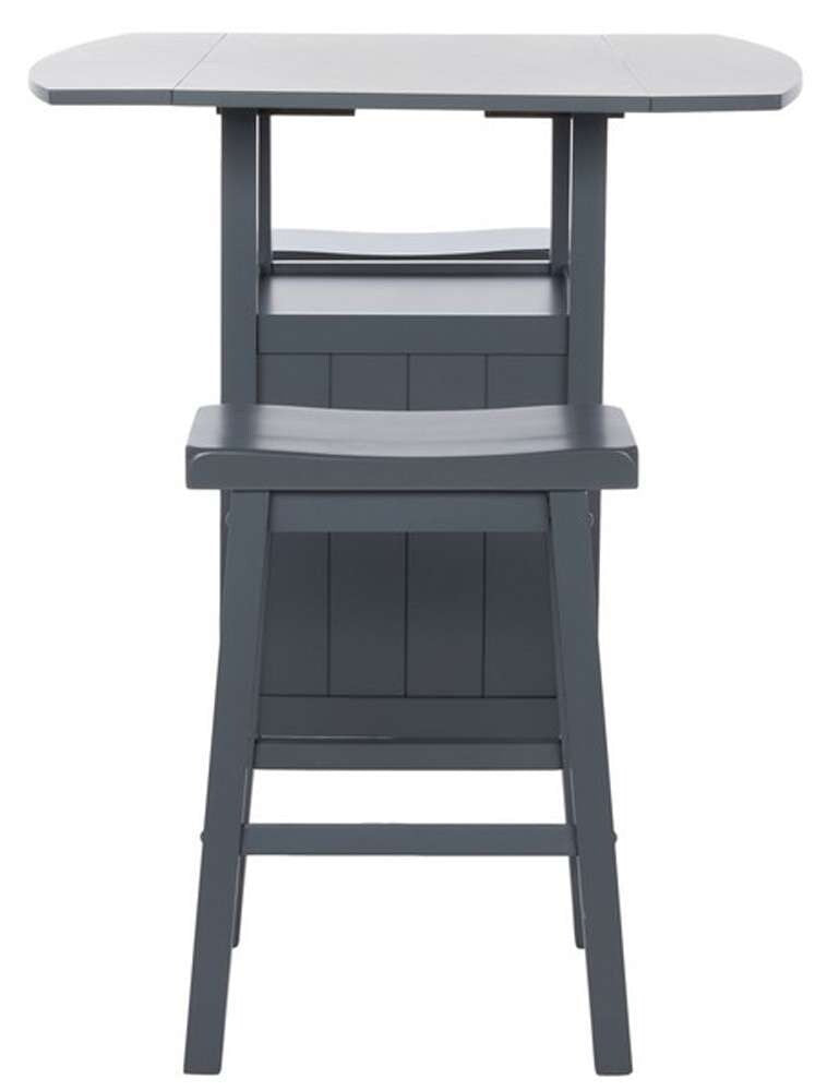 Safavieh - Casey 3Pc Drop Leaf Pub Set - Grey - AMH8504C veiw 4