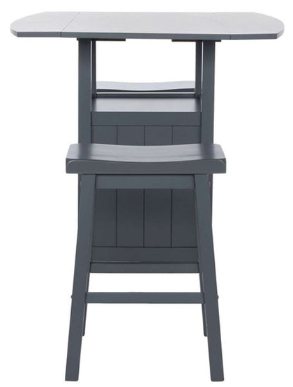 Safavieh - Casey 3Pc Drop Leaf Pub Set - Grey - AMH8504C veiw 4