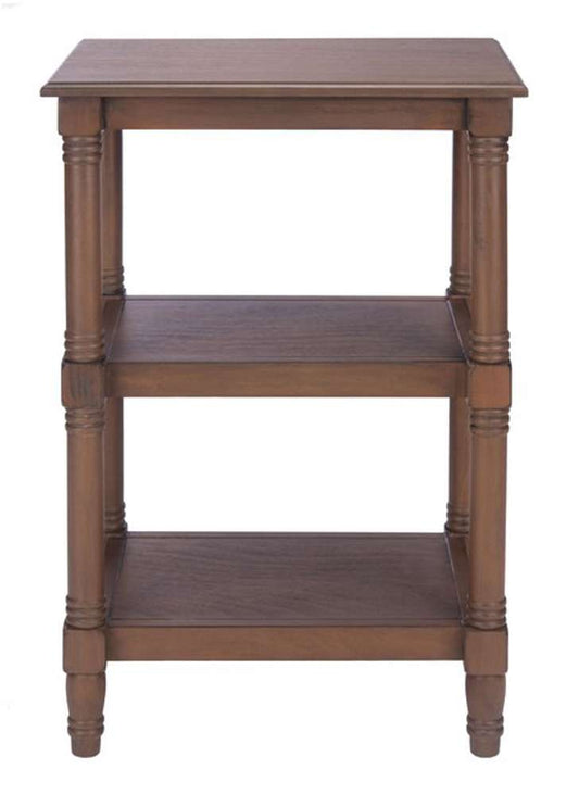 Safavieh - Cassie 3 Shelf Accent Table - Brown - ACC5715C veiw 1