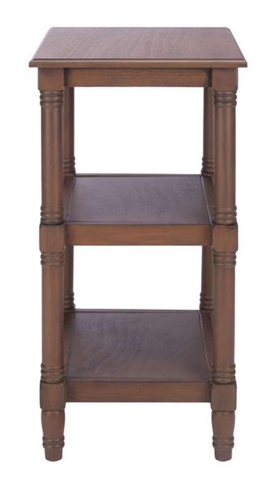 Safavieh - Cassie 3 Shelf Accent Table - Brown - ACC5715C veiw 3