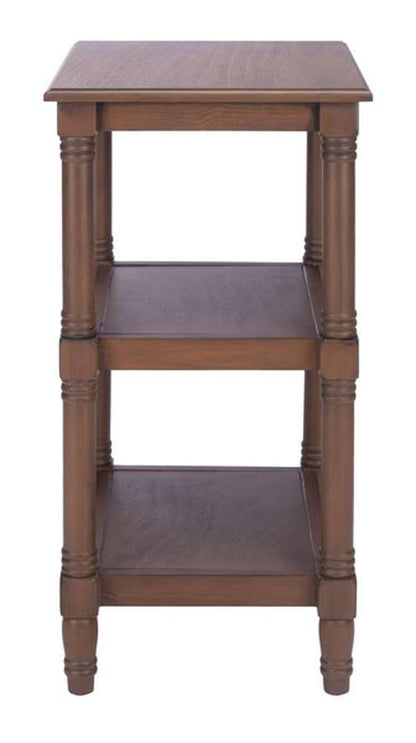 Safavieh - Cassie 3 Shelf Accent Table - Brown - ACC5715C veiw 3