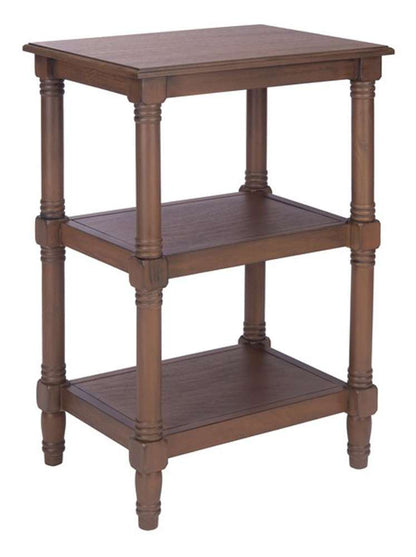 Safavieh - Cassie 3 Shelf Accent Table - Brown - ACC5715C veiw 4