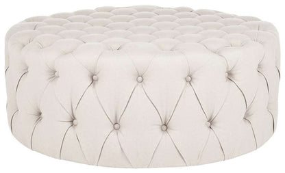 Safavieh - Charlene Ottoman - Taupe - MCR4638A veiw 1