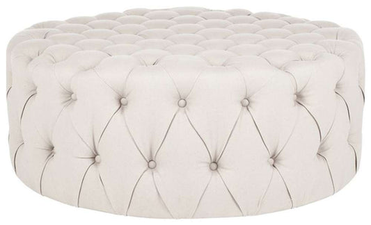 Safavieh - Charlene Ottoman - Taupe - MCR4638A veiw 1