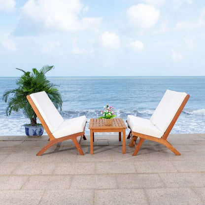 Safavieh - Chaston 4 Pc Living Set - Natural - Beige - PAT7044F veiw 1