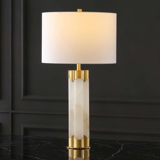 Safavieh - Chavez Alabaster Table Lamp - White - Gold - CTL1038A veiw 2