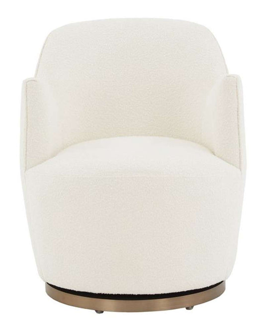 Safavieh - Christian Swivel Accent Chair - Ivory - SFV4797A veiw 1