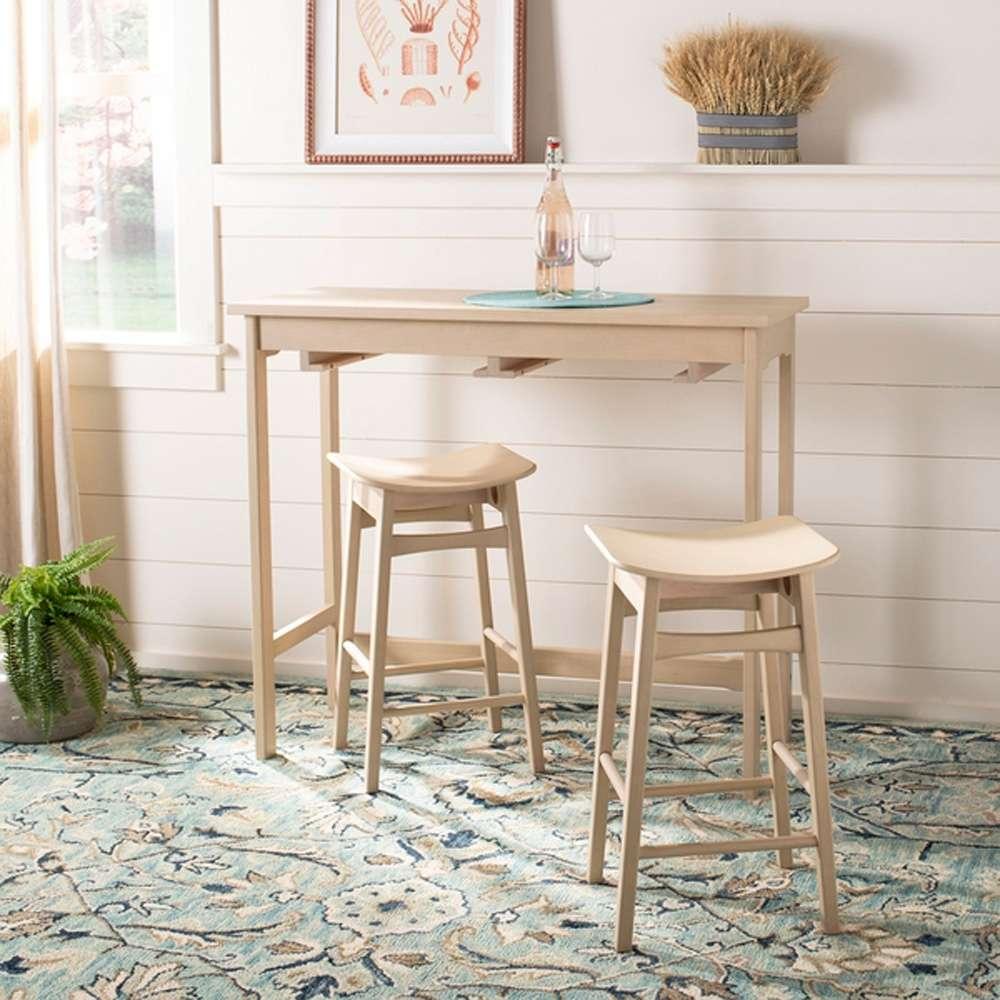 Safavieh - Colbie 3 Piece Pub Set - White Oak - DNS1000A veiw 3