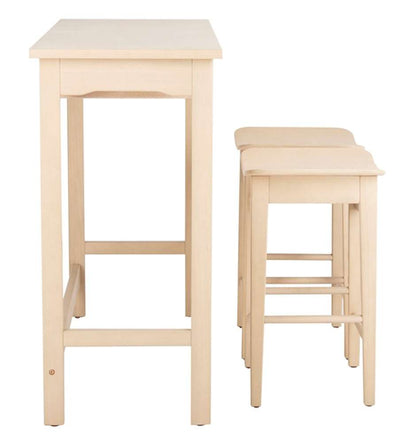 Safavieh - Colbie 3 Piece Pub Set - White Oak - DNS1000A veiw 4