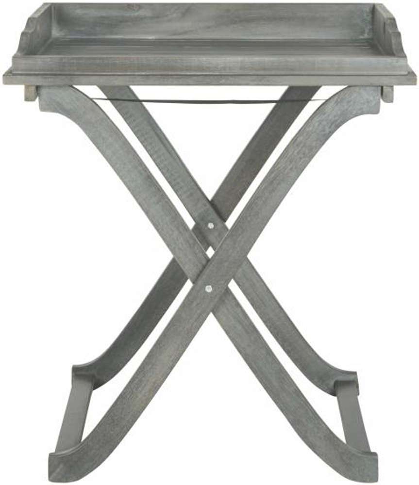 Safavieh - Covina Tray Table - Ash Grey - PAT6716B veiw 1