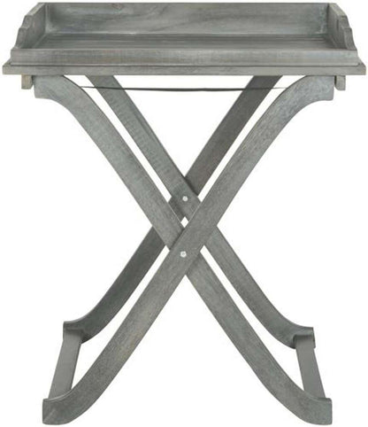 Safavieh - Covina Tray Table - Ash Grey - PAT6716B veiw 1