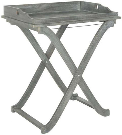 Safavieh - Covina Tray Table - Ash Grey - PAT6716B veiw 3