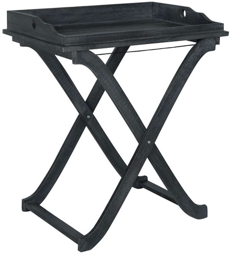 Safavieh - Covina Tray Table - Dark Slate Gray - PAT6716K veiw 3