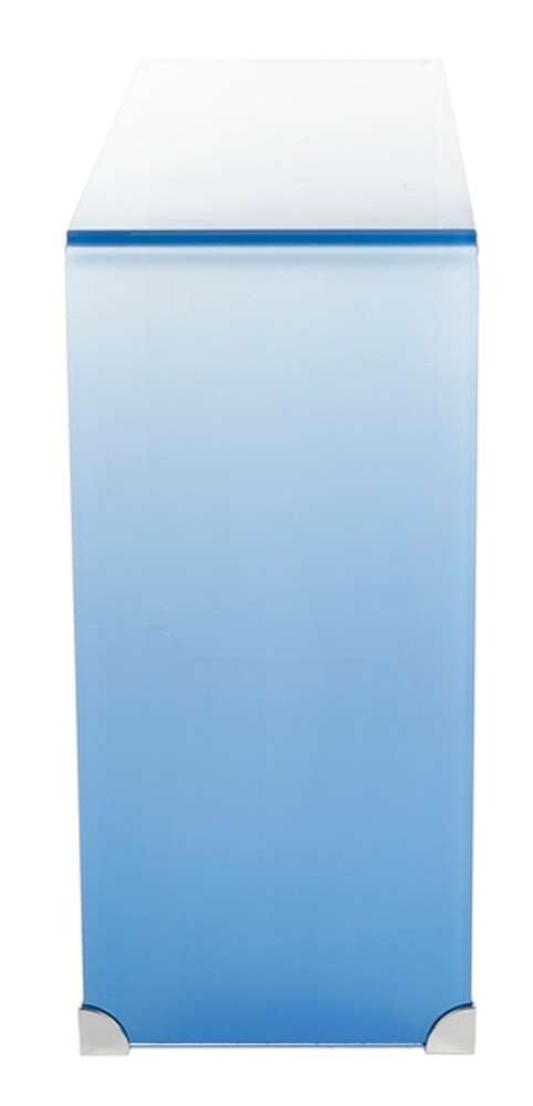 Safavieh - Crysta Ombre Glass Console Table - Clear - Blue - CNS7300A veiw 3