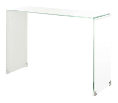 Safavieh - Crysta Ombre Glass Console Table - Clear - White - CNS7300B veiw 3
