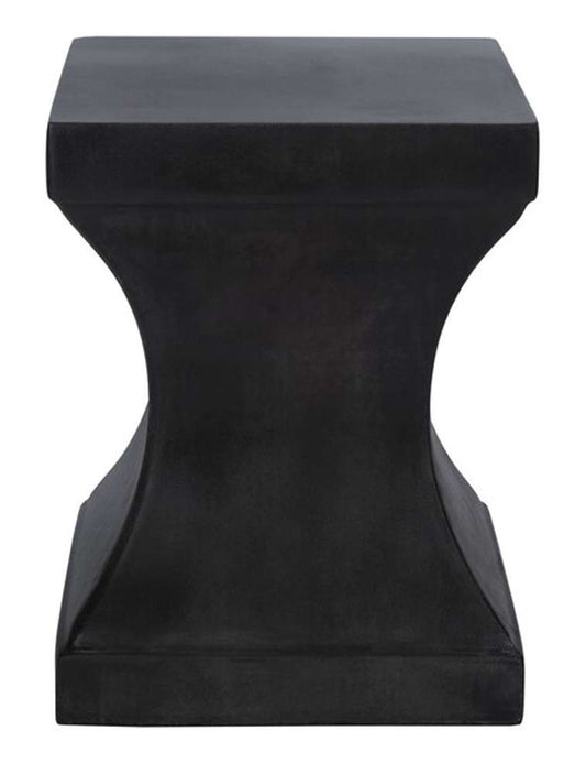 Safavieh - Curby In/Outdoor Accent Stool - Black - VNN1002C veiw 1