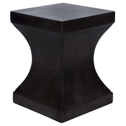 Safavieh - Curby In/Outdoor Accent Stool - Black - VNN1002C veiw 3