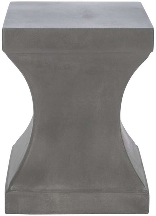 Safavieh - Curby In/Outdoor Accent Stool - Dark Grey - VNN1002A veiw 1