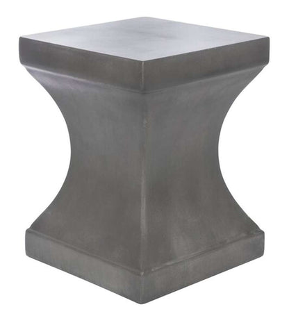 Safavieh - Curby In/Outdoor Accent Stool - Dark Grey - VNN1002A veiw 3