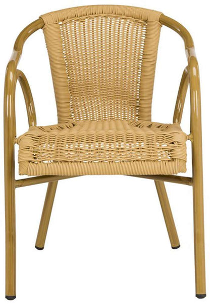 Safavieh - Dagny Arm Chair - Natural  (Set of 2) - PAT4000B-SET2 veiw 2