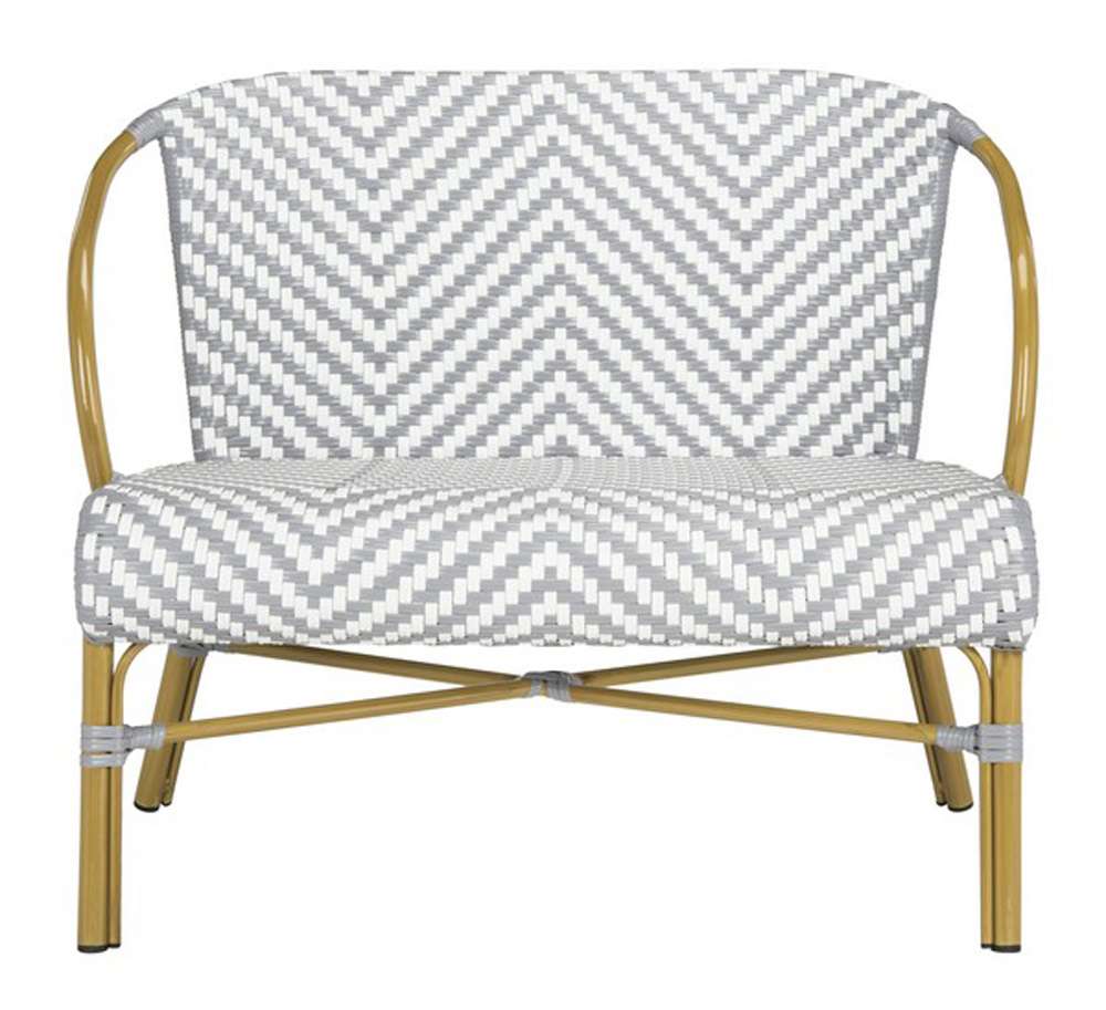 Safavieh - Dandra Sette - Grey - White - PAT4016B veiw 1