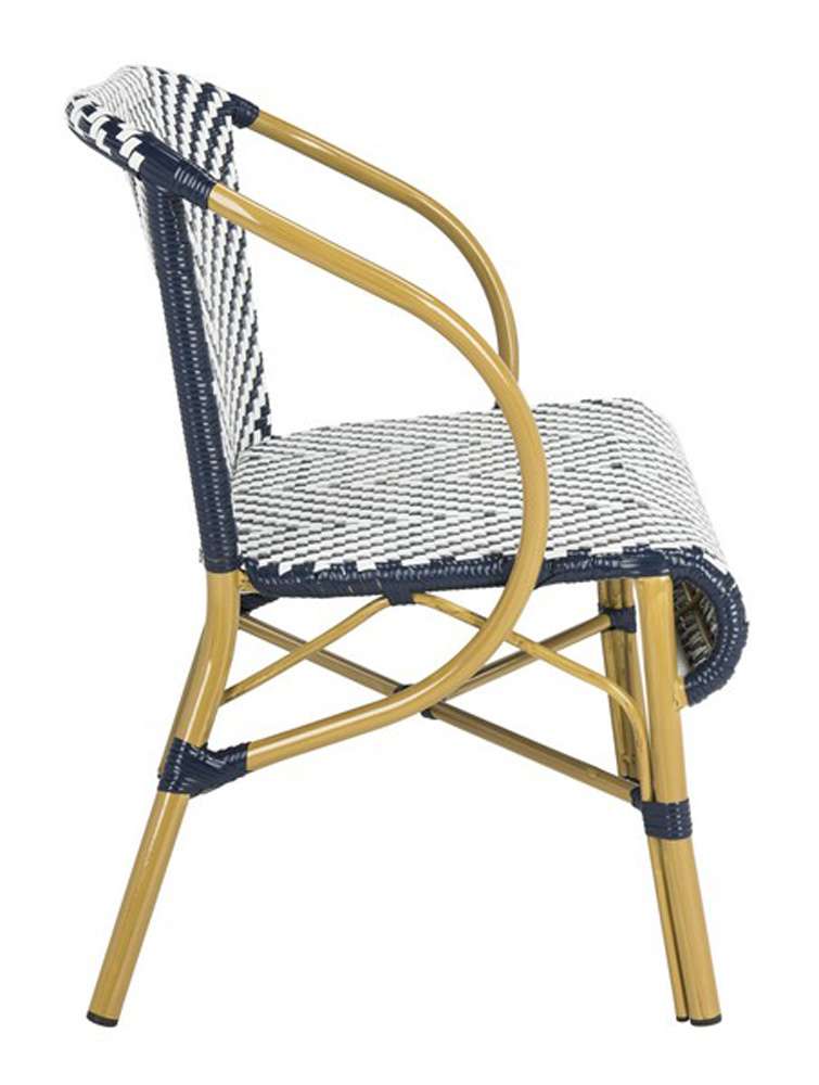 Safavieh - Dandra Sette - Navy - White - PAT4016A veiw 3