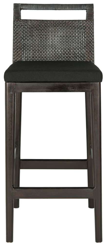 Safavieh - Darin Barstool - Dark Brown - Black - SEA4015A veiw 1