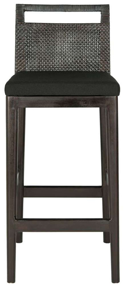 Safavieh - Darin Barstool - Dark Brown - Black - SEA4015A veiw 1