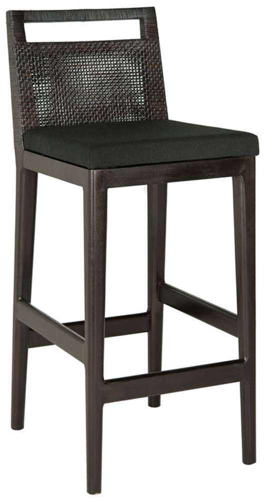 Safavieh - Darin Barstool - Dark Brown - Black - SEA4015A veiw 3
