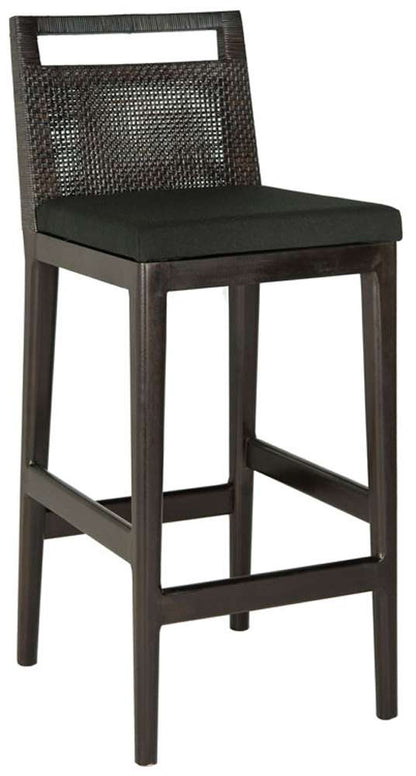 Safavieh - Darin Barstool - Dark Brown - Black - SEA4015A veiw 3