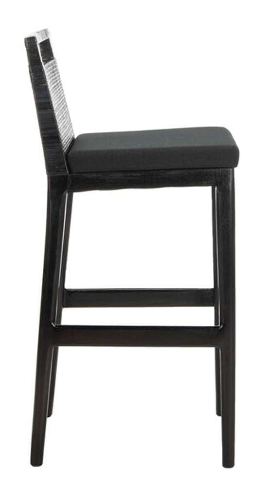 Safavieh - Darin Barstool - Dark Brown - Black - SEA4015A veiw 4