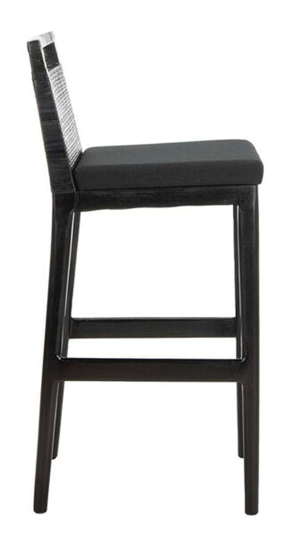 Safavieh - Darin Barstool - Dark Brown - Black - SEA4015A veiw 4