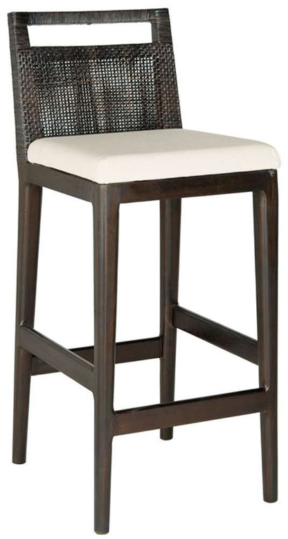 Safavieh - Darin Barstool - Dark Brown - White - SEA4015B veiw 3