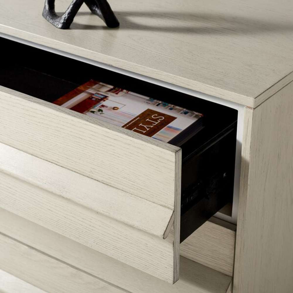 Safavieh - Deirdra 3 Drawer Wood Chest - White Washed - SFV2138A veiw 2