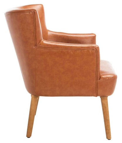 Safavieh - Delfino Accent Chair - Cognac - ACH4009A veiw 4