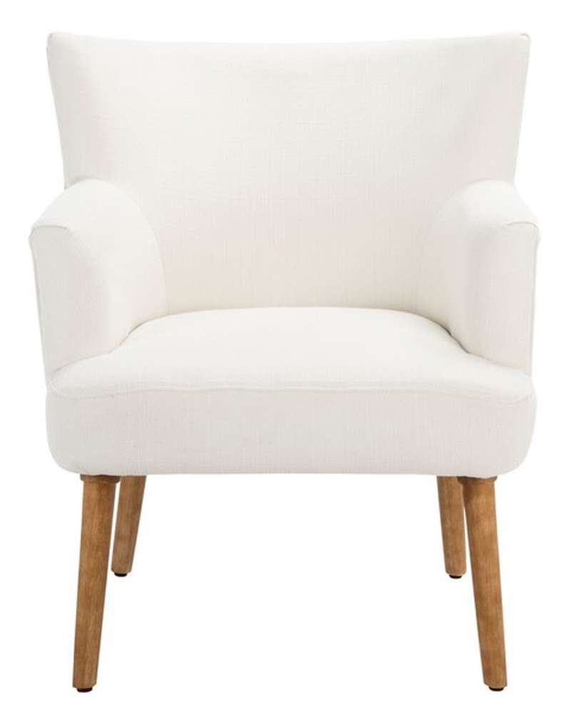 Safavieh - Delfino Accent Chair - White - ACH4009B veiw 1