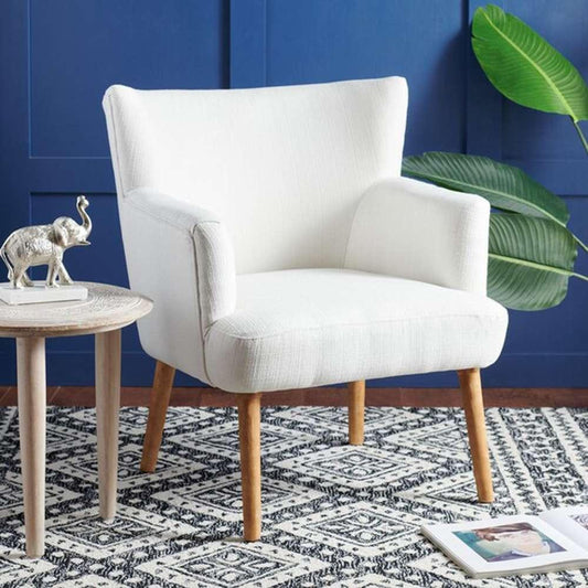 Safavieh - Delfino Accent Chair - White - ACH4009B veiw 2